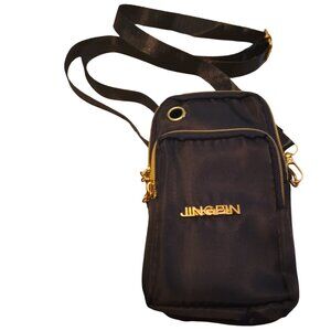 Jingpin Blue Crossbody Phone Holder Bag NWOT
